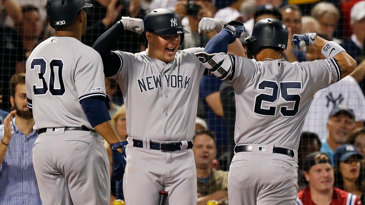 Torres, Tauchman, Judge homer, Yankees beat Boston 10-5